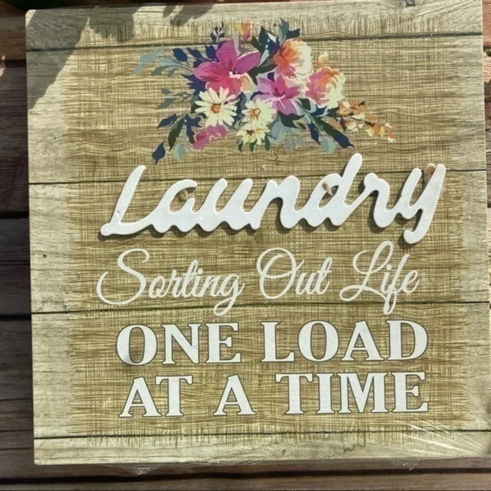 💋 Home 🏡 accent laundry wall art picture frame floral